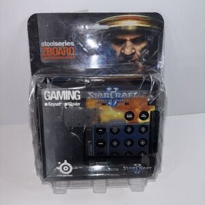 SteelSeries Zboard Gaming Keyboard-Starcraft II Edition Open Box